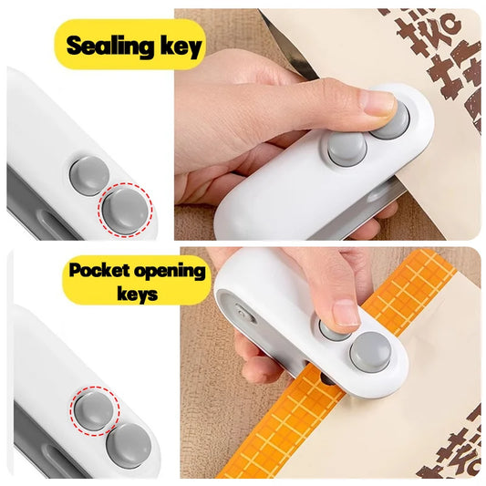 Mini Bag Sealer – Cut & Seal Snacks Anywhere!