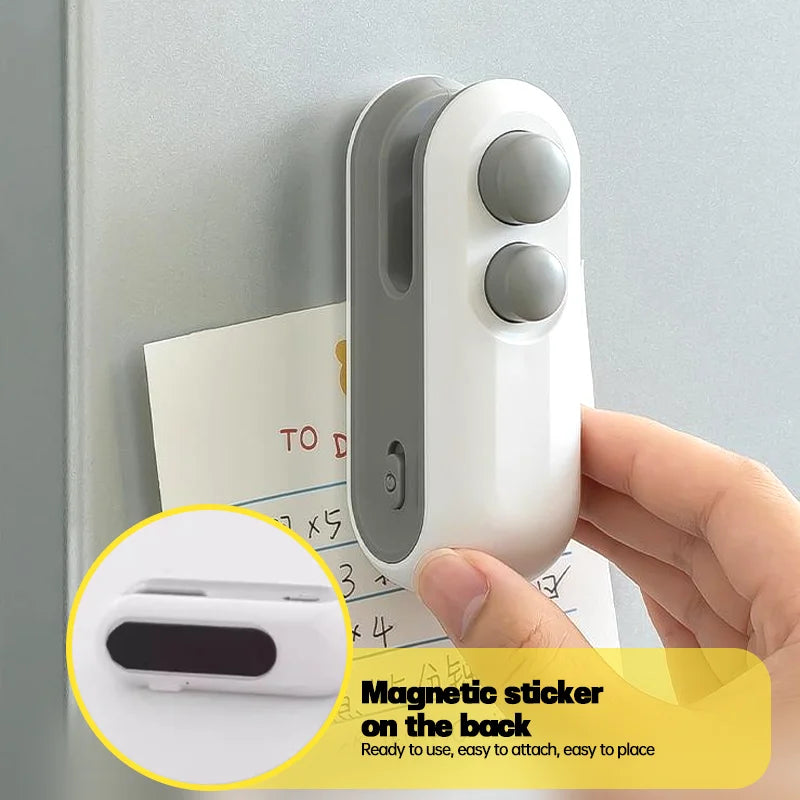 Mini Bag Sealer – Cut & Seal Snacks Anywhere!